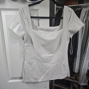 ARITZIA ORIGINAL CONTOUR SQUARENECK HIP T-SHIRT